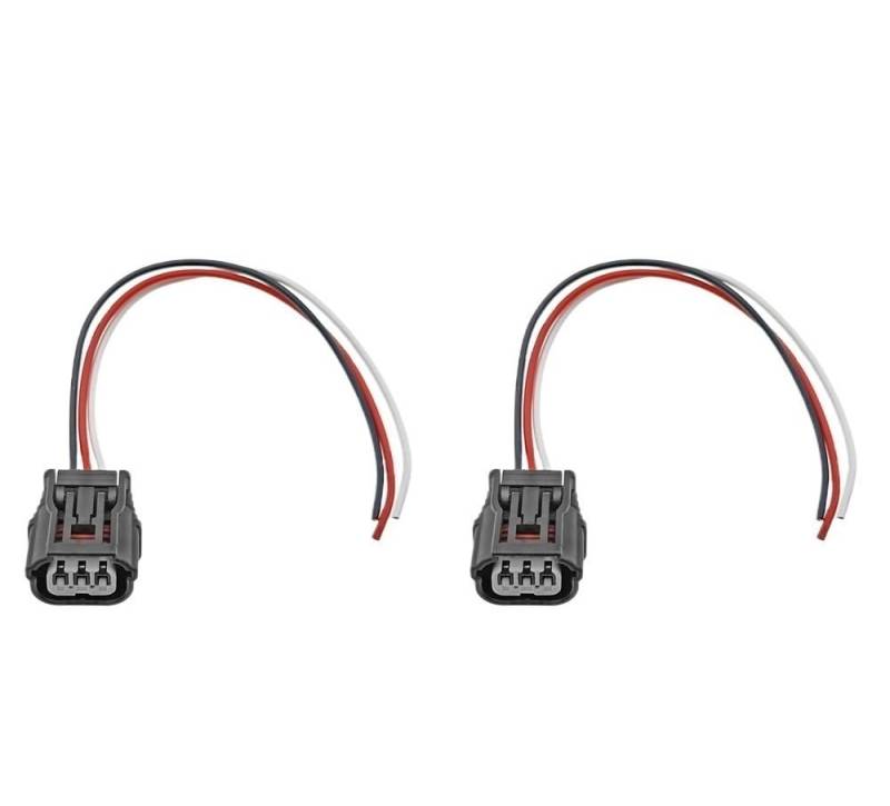ningqonggongshi Kfz Sensorstecker Kompatibel Mit Acura Für TL TSX RL EL MDX Stecker Stecker Harness 4Pin Zündspule 30520-R40-007 30520-PDK-A01 30520-RNA-A01(2 PCS) von ningqonggongshi