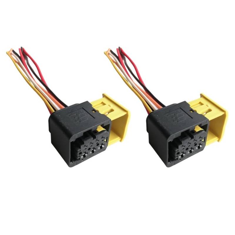 ningqonggongshi Kfz Sensorstecker Kompatibel Mit Benz Für Actros MP4 MP5 Truck 7Pin Stecker Steckdose Rücklicht Zubehör Teile(2pcs) von ningqonggongshi