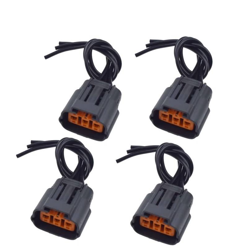 ningqonggongshi Kfz Sensorstecker Kompatibel Mit Chrysler Für Sebring 2.4 2001–2007 Zündspulenstecker Kabelbaumstecker UF295 UF559 MD362907 MR994643 MD363552(4 Pieces) von ningqonggongshi