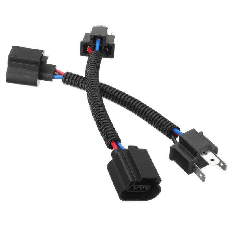 ningqonggongshi Kfz Sensorstecker Kompatibel Mit Dodge 1 Paar Scheinwerfer H4 9003 Stecker Auf H13 9008 Buchse Steckeradapter Kabelbaum von ningqonggongshi