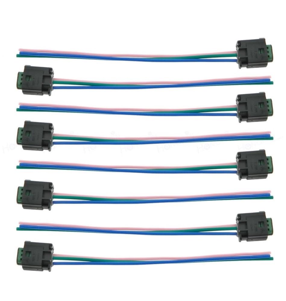 ningqonggongshi Kfz Sensorstecker Kompatibel Mit Grand Für Scenic III Für Laguna III Für Master III Turbo-Abgasdrucksensor-Stecker 8201000764 93198718(8PCS) von ningqonggongshi