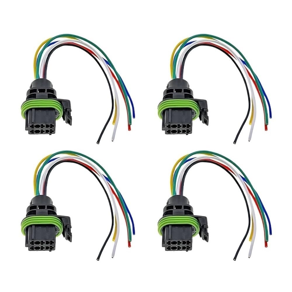 ningqonggongshi Kfz Sensorstecker Kompatibel Mit Kangoo Für Clio Für Laguna Für Megane Anschlussstecker 8200683199 7700431718 8200052605 8200155192 5501737671(4 PCS) von ningqonggongshi