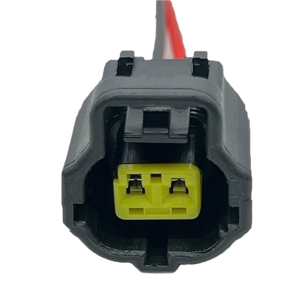 ningqonggongshi Kfz Sensorstecker Kompatibel Mit Toyota 178390-1 178390-2 178390-3 2-poliger Stecker Für Kühlmitteltemperatursensor Kabelbaum 1JZ-GTE 2JZ-GTE IAC-Anschluss(2Pin Black) von ningqonggongshi