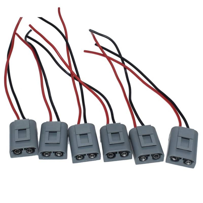 ningqonggongshi Kfz Sensorstecker Kompatibel mit Volvo für S40 V40 240 242 244 245 260 262 265 740 745 960 S90 V90 Zündspulen-Geschwindigkeitssensor-Anschlusskabelbaum 9144275(6 Pieces) von ningqonggongshi