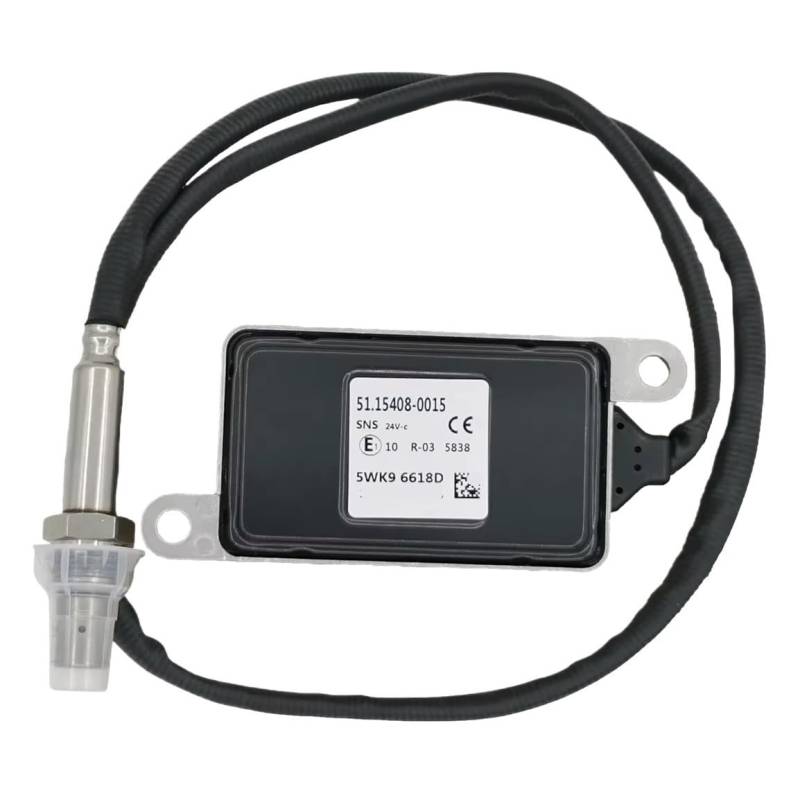 ningqonggongshi Kompatibel mit Man für TGA TGL TGM TGS TGX TGS37 TGS440 TGS 440 51154080015 5WK96618D 51.15408-0015 Stickstoffoxidsensor Nox-Sensor 24 V von ningqonggongshi