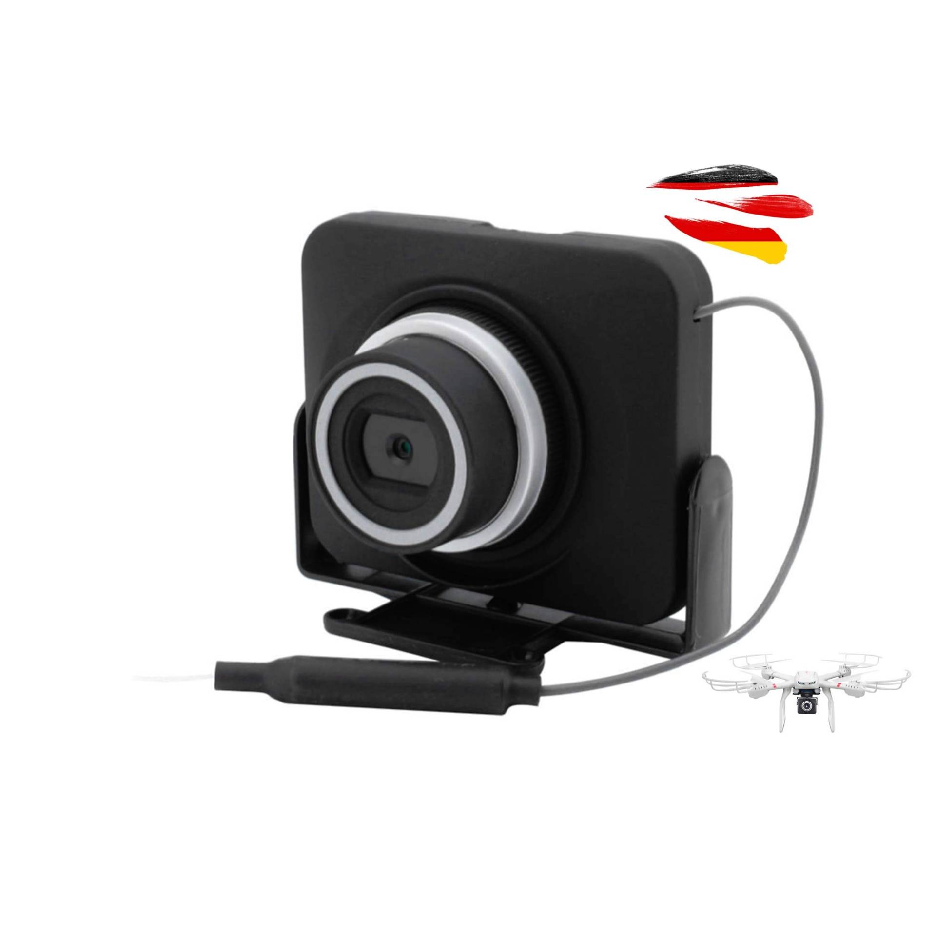 Universal POV Kamera, FPV Cam für viele RC Modelle u. a. für ferngesteuerte Helikopter, Drohnen, Quadcopter, Quadrocopter, Flugzeuge, Spielzeuge, Monster-Truck, Crawler, Langlebig, Robust und Leicht Universal POV Kamera, FPV Cam für viele RC Modelle u. a. für ferngesteuerte Helikopter, Drohnen, Quadcopter, Quadrocopter, Flugzeuge, Spielzeuge, Monster-Truck, Crawler, Langlebig, Robust und Leicht von njoyn