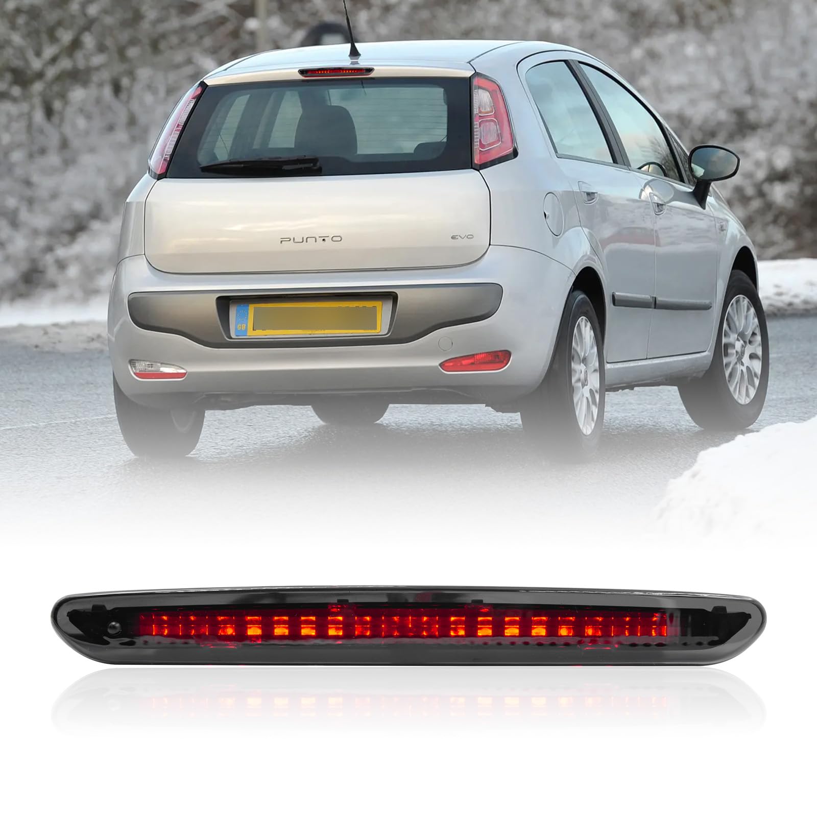 njssjd Bremslicht für F.iat Grande Punto 05–12 Punto Evo 08–12 Punto Evo 08–12 Punto 12–18 Abarth Grande Punto 08–12 Abarth Punto Evo 08–15 njssjd Bremslicht für F.iat Grande Punto 05–12 Punto Evo 08–12 Punto Evo 08–12 Punto 12–18 Abarth Grande Punto 08–12 Abarth Punto Evo 08–15 von njssjd