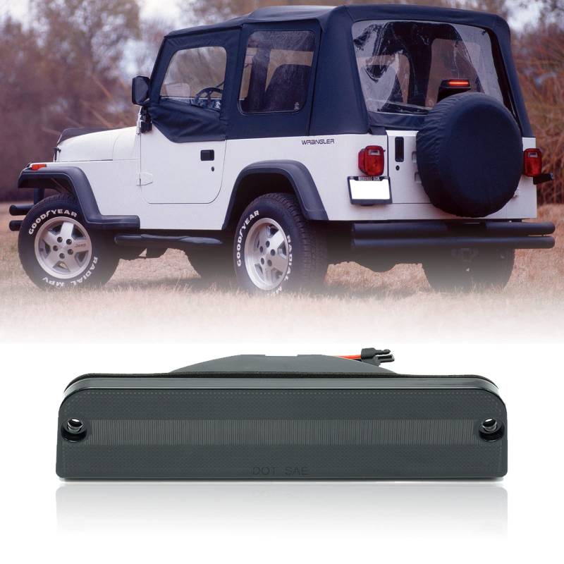 njssjd 1 x LED-Bremslicht für 1997–2006 J/eep Wrangler TJ, 2004–2006 J/eep Wrangler Unlimited LJ Rücklicht von njssjd