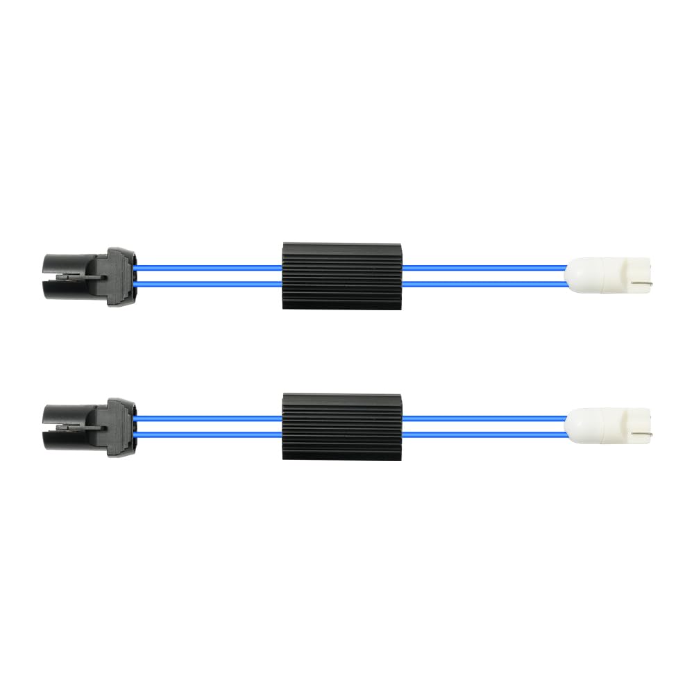 njssjd 2pcs T10 T15 194 W5W 168 921 Canbus Fehler Warnung Canceller Decoder Widerstand für LED-Lampen njssjd 2pcs T10 T15 194 W5W 168 921 Canbus Fehler Warnung Canceller Decoder Widerstand für LED-Lampen von njssjd