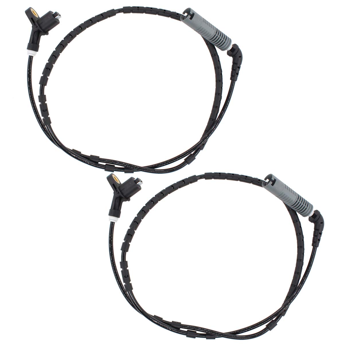 2x hinten links + rechts Drehzahlfühler ABS Sensor für 3er Coupe Touring E46 316i 318i 320d 320i 323i 325i 328i 320 323 325 330 Ci M3 3.2 316 TI von none brand