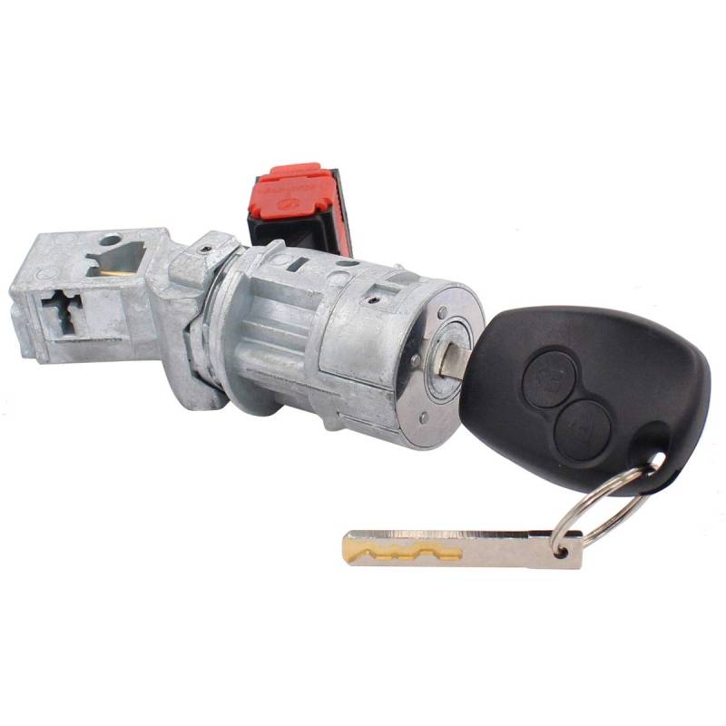 Zündschloss Zündschalterschloss Starter Zylinder für Movano B Kasten Kipper Pritsche Fahrgestell Clio 3 Grand Kangoo Express Master III Bus von PGONA