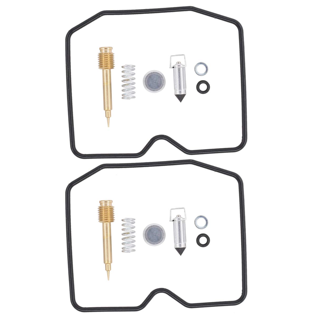 FVLFIL DOO Engy Vergaser Reparatur Satz 2 Stück für Ka-wasaki ER5 Twister ER500AB Baujahr 1996-2000 FVLFIL DOO Engy Vergaser Reparatur Satz 2 Stück für Ka-wasaki ER5 Twister ER500AB Baujahr 1996-2000 von none branded