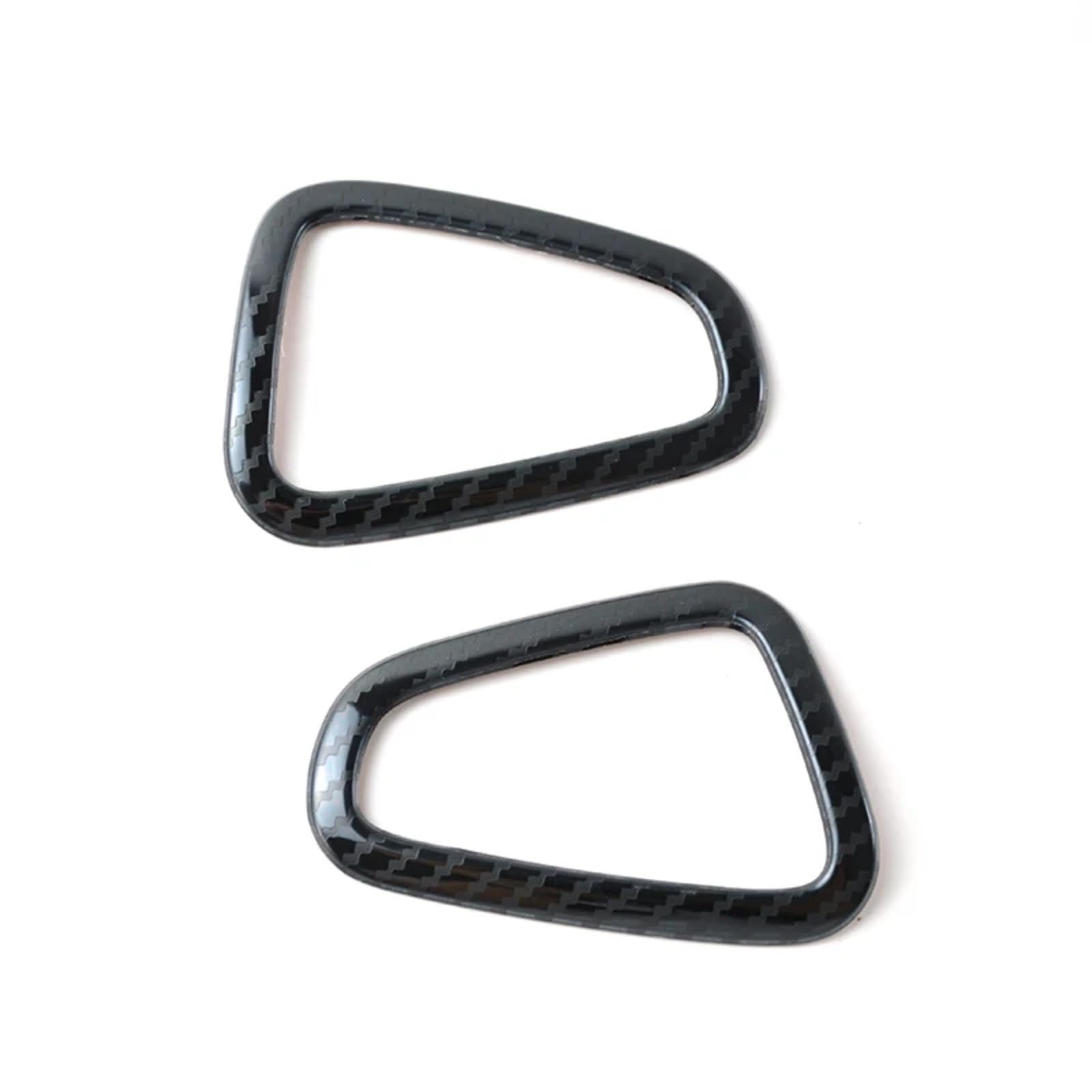 nongyo Auto-Klimaanlage Zierring Kompatibel Mit Benz Für C Class W206 2022, Auto-Innenraum-Armaturenbrett, Klimaanlage, Steckdosen, Rahmen, Dekorative Abdeckung(Carbon Fiber Color) von nongyo