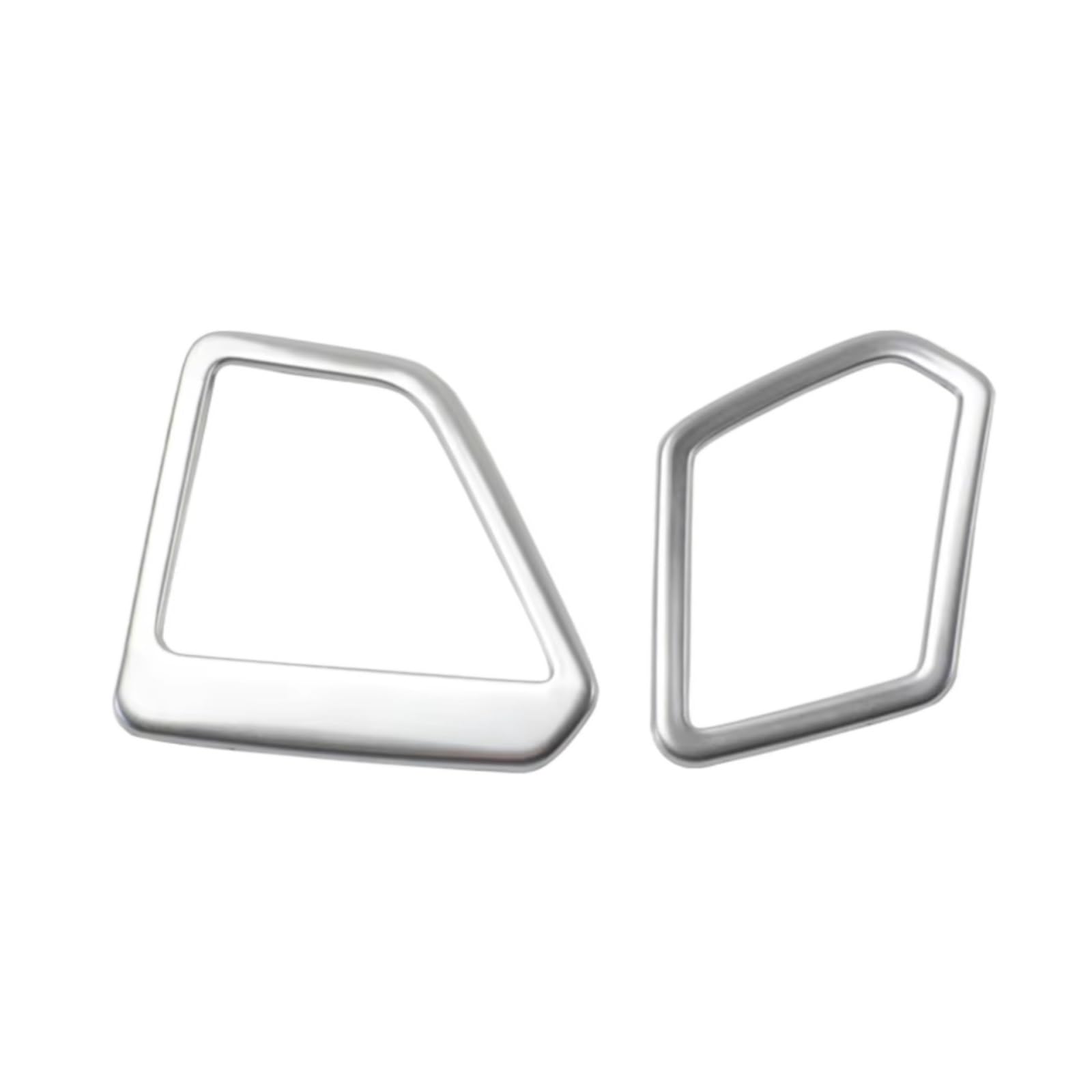 nongyo Auto-Klimaanlage Zierring Kompatibel Mit Für 3 Series G20 G28 2020 LHD Autozubehör Armaturenbrett Klimaanlage Lüftungsrahmen Dekoration Abdeckung Trim(Silver) von nongyo