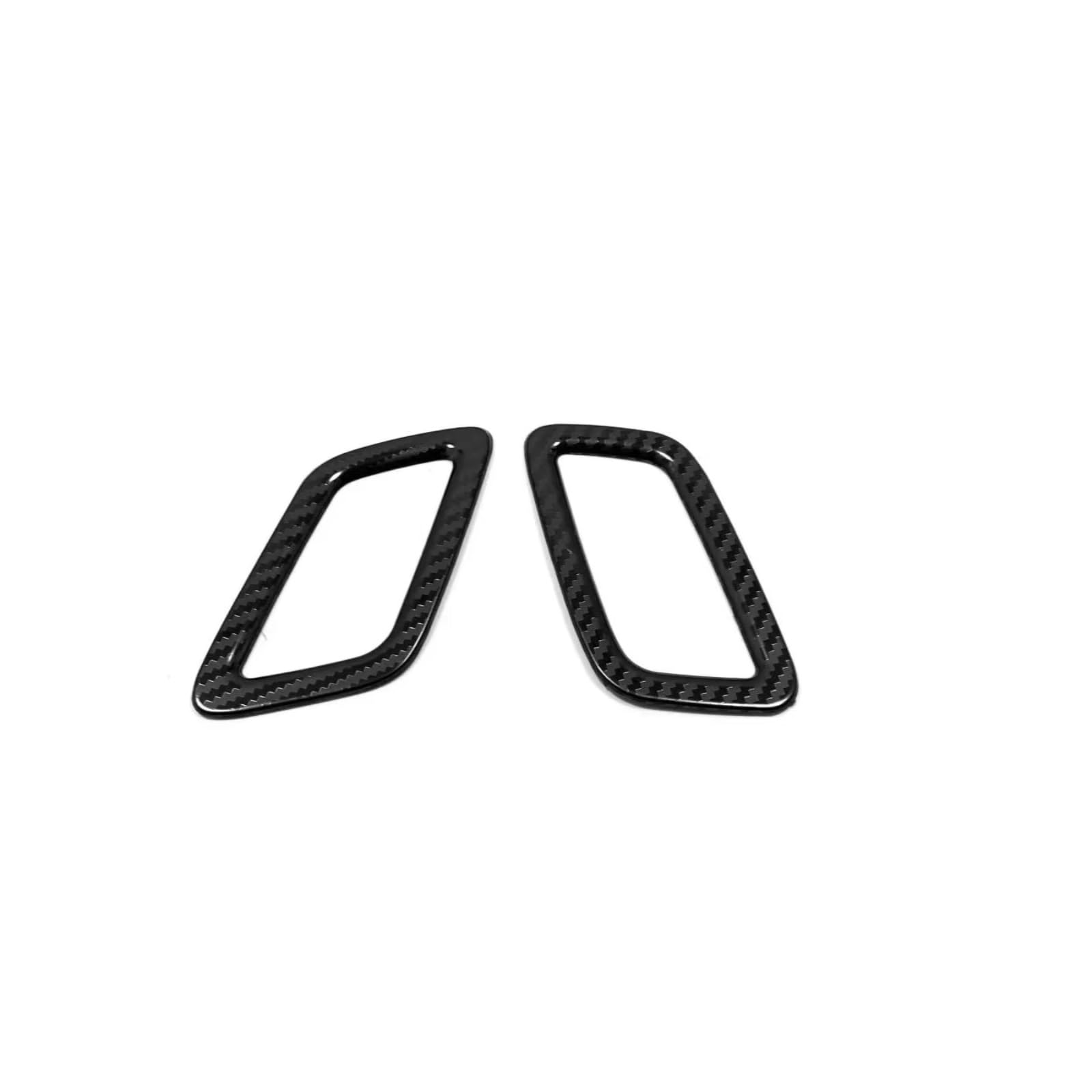 nongyo Auto-Klimaanlage Zierring Kompatibel Mit Haval Für H6 3rd Gen 2021 2022, Auto-Armaturenbrett, Klimaanlage, Auslass, Lüftungsrahmen, Zieraufkleber(Carbon Black) von nongyo