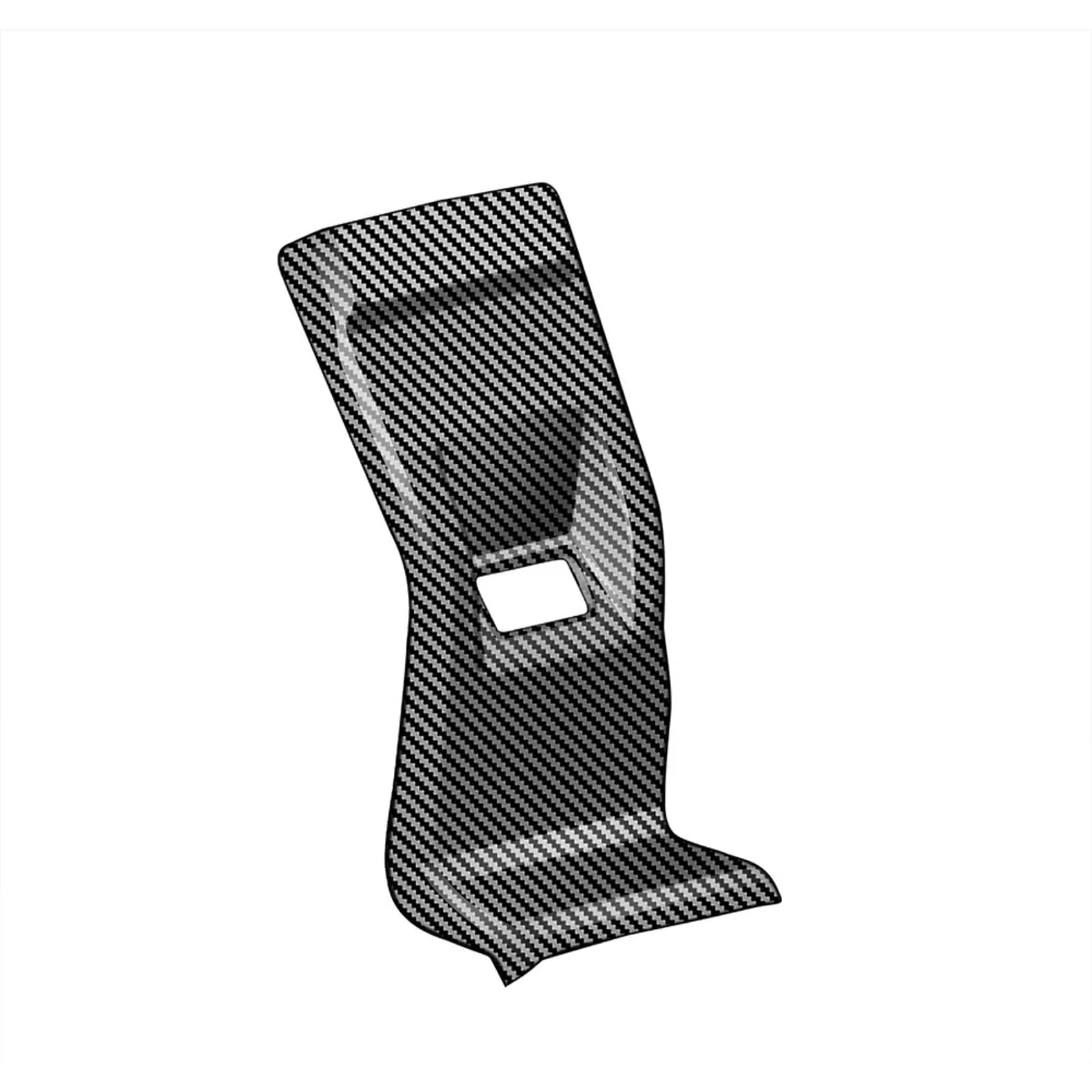 nongyo Auto-Klimaanlage Zierring Kompatibel Mit Toyota Für Raize A200 2021 2022 Auto Hinten Klimaanlage Vent Abdeckung Armlehne Zurück Reihe Outlet Trim Rahmen(Carbon Fiber) von nongyo