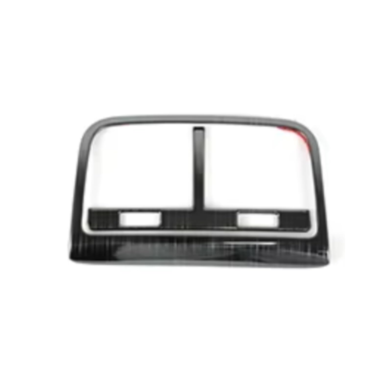 nongyo Auto-Klimaanlage Zierring Kompatibel mit A4 B8 2013 2014 2015 2016, Auto-Styling-Zigarettenanzünder-Abdeckung, Verkleidung, hintere Klimaanlage, Auslassrahmen, Dekoration(Black) von nongyo