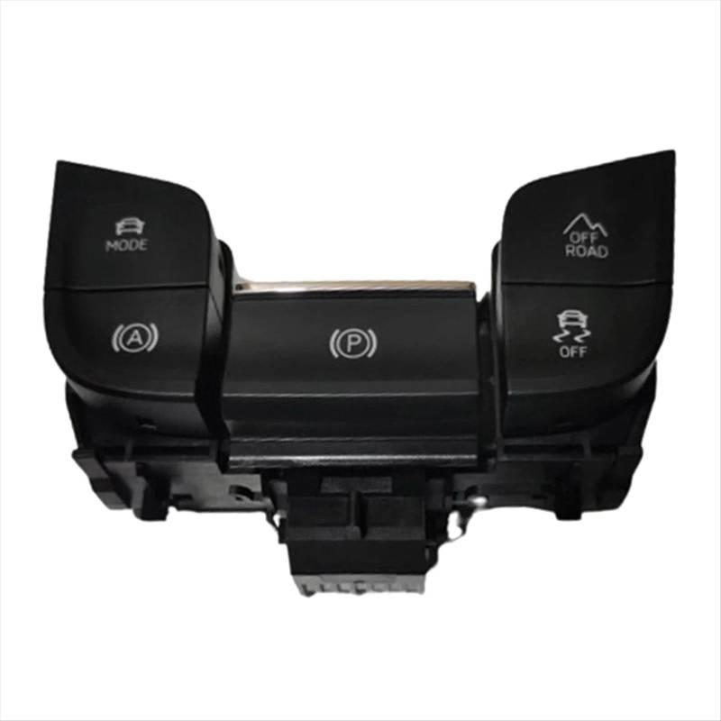 nongyo Handbremse Steuertaste Kompatibel Mit Skoda Für Kodiaq 2017, Elektrischer Handbremsschalter, Einparkhilfe-Schalter, Taste 566927225B, Elektrischer Handbremsschalter von nongyo
