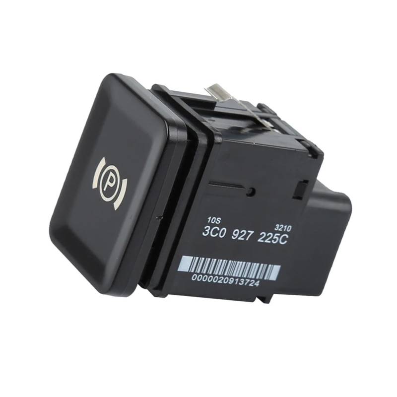 nongyo Handbremse Steuertaste Kompatibel Mit VW Für Passat B6 R36 C6 Für CC 3C0927225C 3C0927225B Handbremsknopfschalter Auto-Feststellbremsschalter von nongyo
