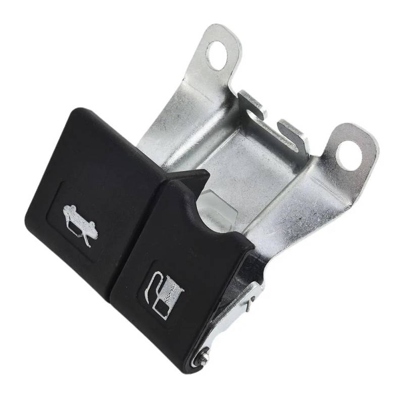 nongyo Motorabdeckungsgriffe Kompatibel Mit Nissan Für Versa Für Note 2013–2018 Für Rogue 2014–2016 65622-ED50A Auto-Motorhauben-Entriegelungs-Zuggriff-Verriegelung Schwarze Baugruppe von nongyo