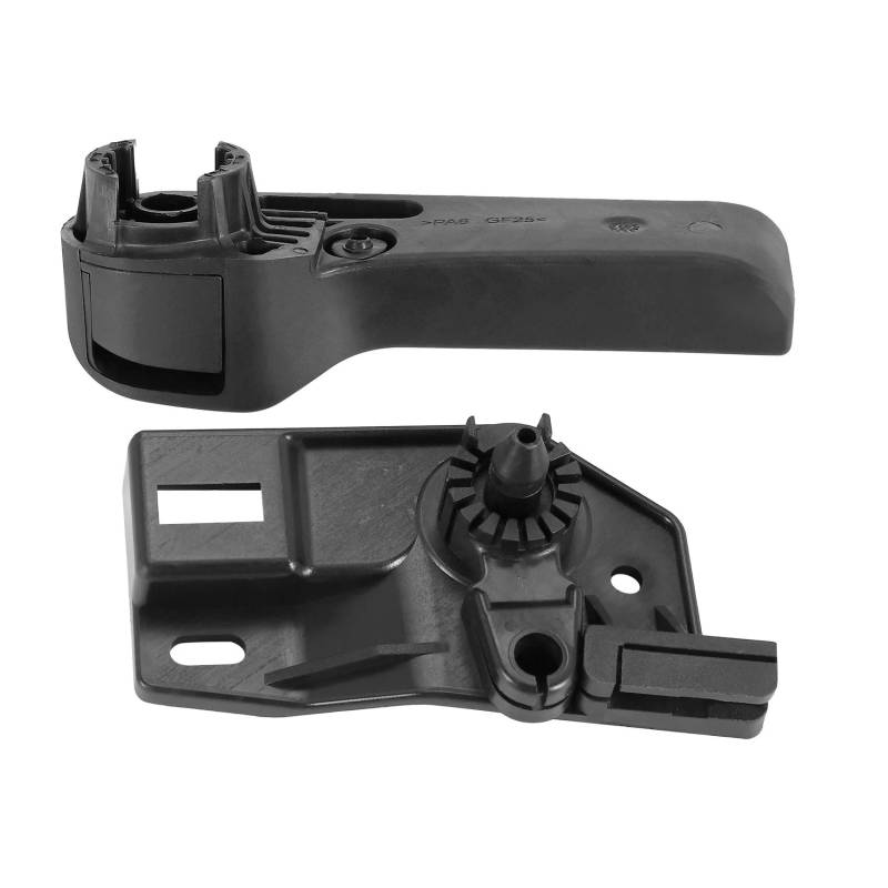 nongyo Motorabdeckungsgriffe Kompatibel Mit VW Für Polo 2002–2010 Für Beetle 1999–2010 Für Golf MK4 1998–2006 1J1823533C Motorhaubenriegel-Entriegelungsgriff Und Halterung von nongyo