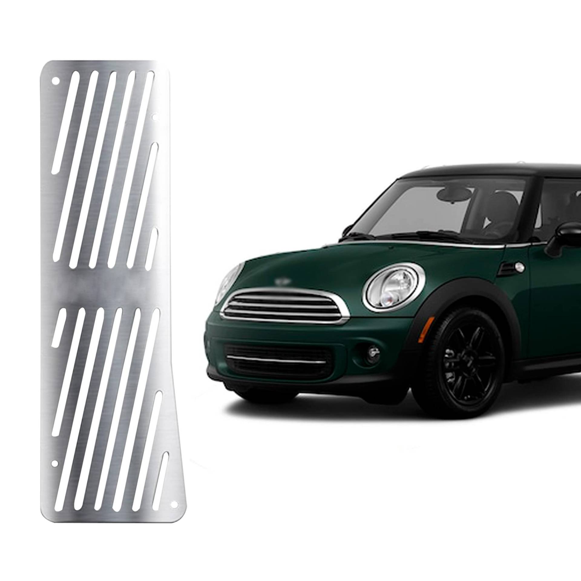 Auto Fußstütze Pedale Kompatibel mit Mini Cooper 2006-2013 | Chrom Edelstahl Auto Fußrasten Pedale | Auto Fußablage Pedal Auto Ruhepedal Linkes Fußpedal | Auto Innen Chrom Zubehör Auto Fußstütze Pedale Kompatibel mit Mini Cooper 2006-2013 | Chrom Edelstahl Auto Fußrasten Pedale | Auto Fußablage Pedal Auto Ruhepedal Linkes Fußpedal | Auto Innen Chrom Zubehör von noxx