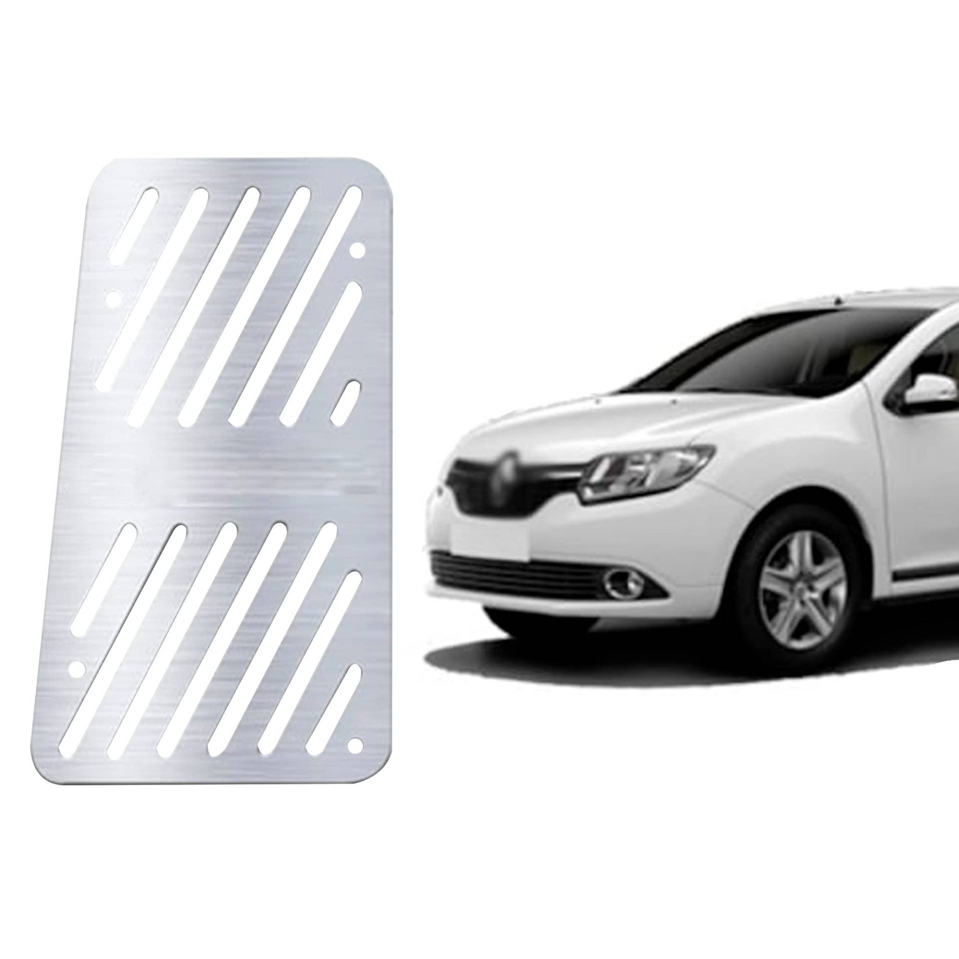 Auto Fußstütze Pedale Kompatibel mit RENAULT Clio Symbol 2014-2019 | Chrom Edelstahl Auto Fußrasten Pedale | Auto Fußablage Pedal Auto Ruhepedal Linkes Fußpedal | Auto Innen Chrom Zubehör Auto Fußstütze Pedale Kompatibel mit RENAULT Clio Symbol 2014-2019 | Chrom Edelstahl Auto Fußrasten Pedale | Auto Fußablage Pedal Auto Ruhepedal Linkes Fußpedal | Auto Innen Chrom Zubehör von noxx