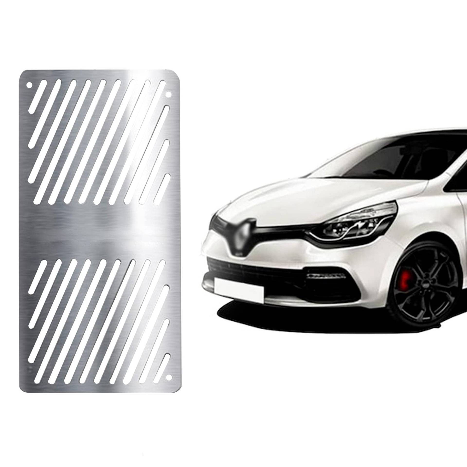 Auto Fußstütze Pedale Kompatibel mit Renault Clio IV Sport 2012-2019 | Chrom Edelstahl Auto Fußrasten Pedale | Auto Fußablage Pedal Auto Ruhepedal Linkes Fußpedal | Auto Innen Chrom Zubehör Auto Fußstütze Pedale Kompatibel mit Renault Clio IV Sport 2012-2019 | Chrom Edelstahl Auto Fußrasten Pedale | Auto Fußablage Pedal Auto Ruhepedal Linkes Fußpedal | Auto Innen Chrom Zubehör von noxx