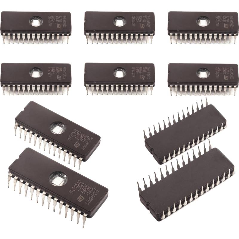 10Stück M27C512-12F1 DIP28 5V von obqo
