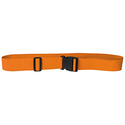 Verstellbares Kofferband / Koffergurt / aus Polyester / Farbe: orange von ohne Markenname