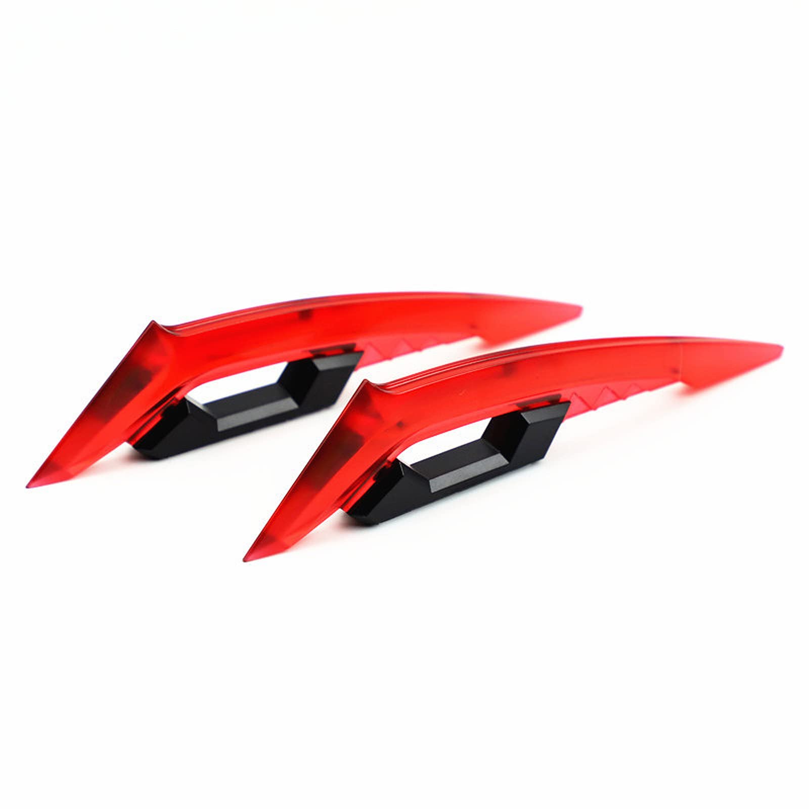 Professioneller Motorrad-Flügelspoiler 1 Paar Motorrad Flügel Aerodynamische Flügel Motorrad Dekorationen Aufkleber Professioneller Motorrad-Flügelspoiler 1 Paar Motorrad Flügel Aerodynamische Flügel Motorrad Dekorationen Aufkleber von ohodhmnu