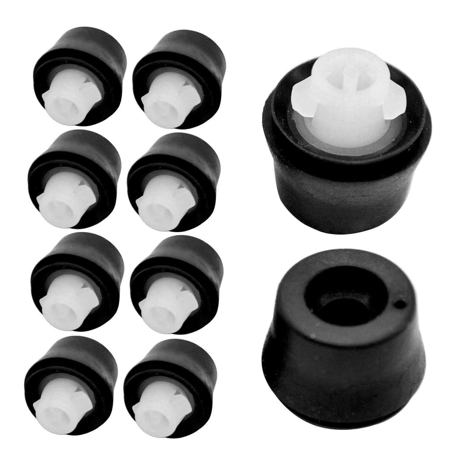 omiinitio Packung Von 10 Widerstandsfähigen Gummihalterungen Stoßdämpfungsblöcke Autosuspensionskissen 90541-09124 Für Automobile omiinitio Packung Von 10 Widerstandsfähigen Gummihalterungen Stoßdämpfungsblöcke Autosuspensionskissen 90541-09124 Für Automobile von omiinitio