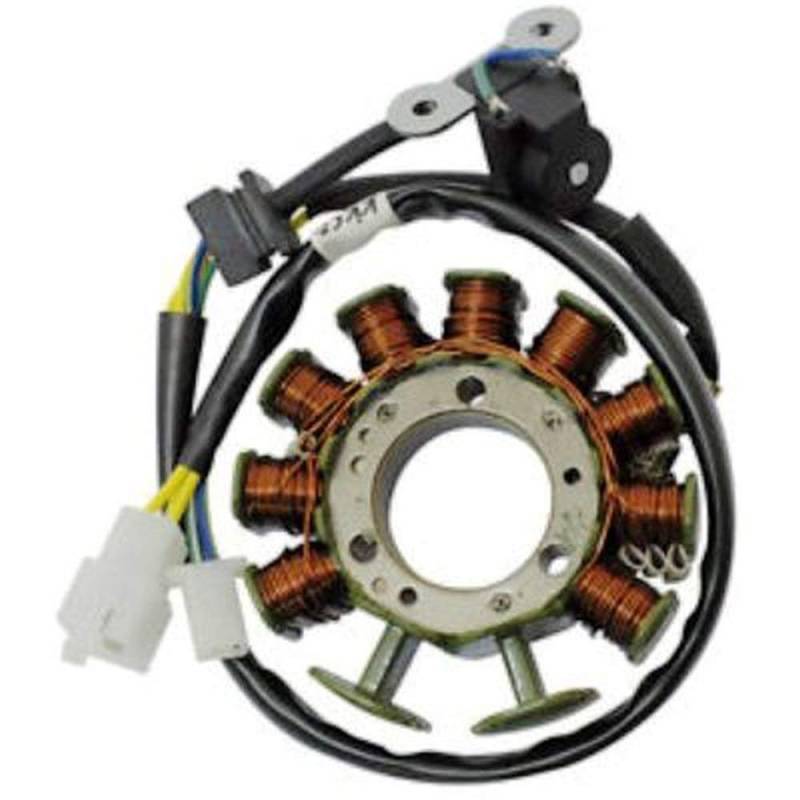 one by Camamoto 77199651 Dreiphasen-Stator 11-polig mit Tonabnehmer Magnet Schwungrad kompatibel mit Kymco dink classic 200cc / dink 125 eu3 Ref. Orig Kymco 00128039 von one