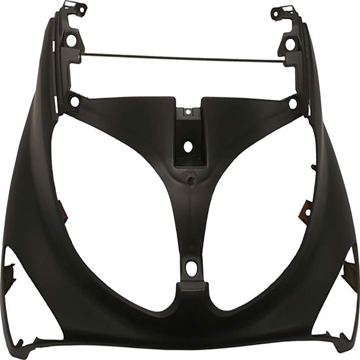 one by Camamoto 77380005A Kunststoffverkleidung Frontschild Farbe Schwarz matt kompatibel mit Yamaha T-Max 500 Baujahr 2001 bis 2007 | Ref. Yamaha 5GJ2835000 von one