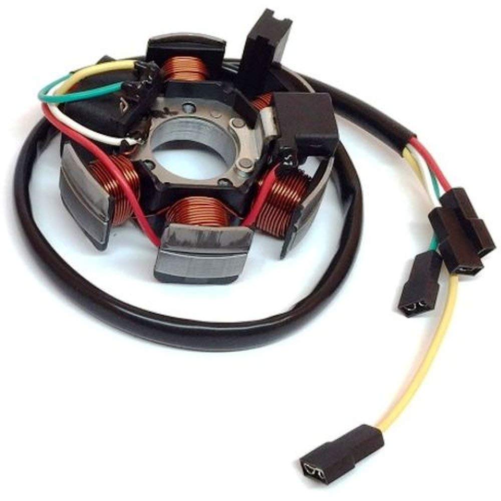one By Camamoto Code 77199648 Stator 6-polig mit internem Magnet-Tonabnehmer Schwungrad kompatibel mit Derbi Senda 50cc / Aprilia GPR 50cc Nude/Aprilia RS 50cc Ref. Orig. Aprilia 82852R one By Camamoto Code 77199648 Stator 6-polig mit internem Magnet-Tonabnehmer Schwungrad kompatibel mit Derbi Senda 50cc / Aprilia GPR 50cc Nude/Aprilia RS 50cc Ref. Orig. Aprilia 82852R von one