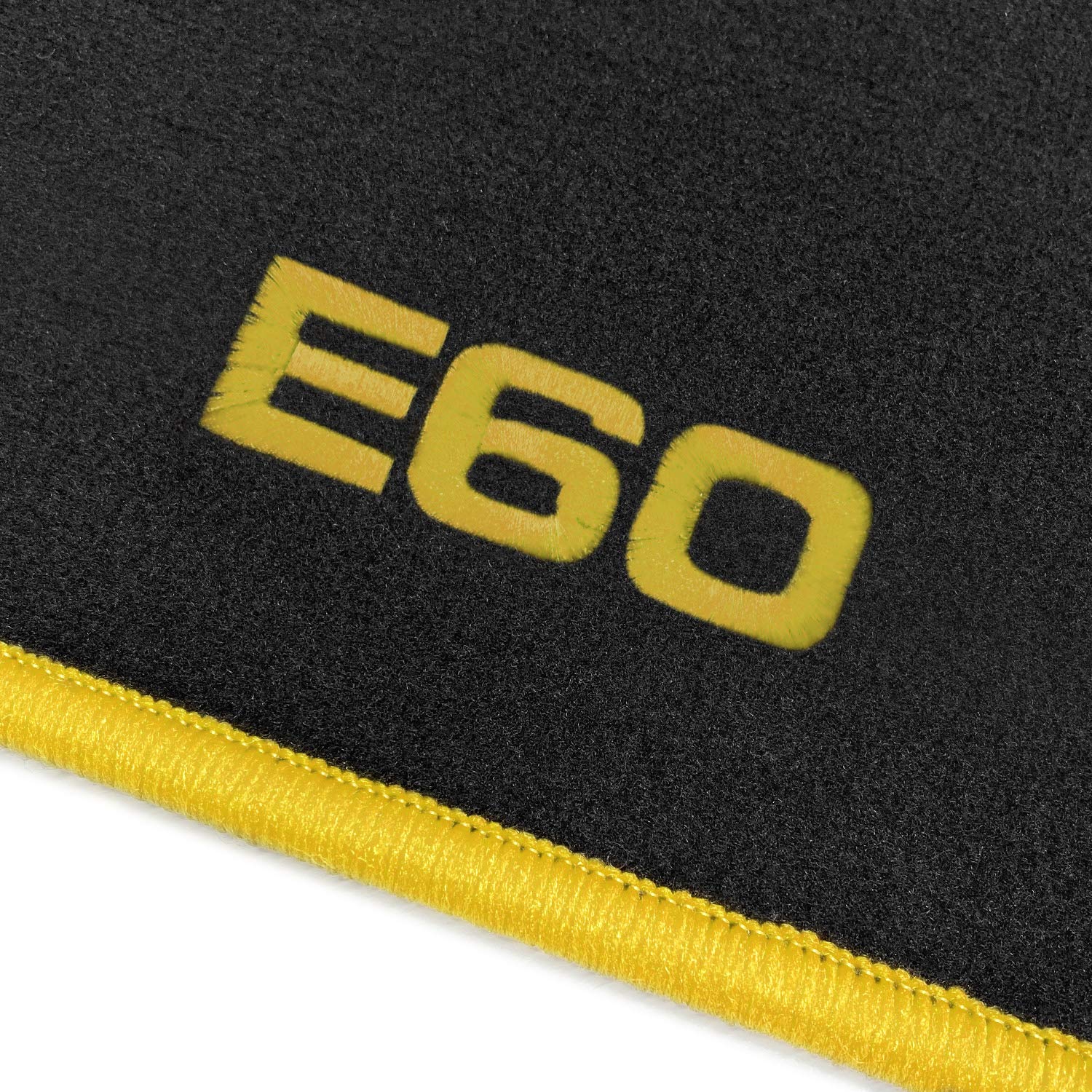 online-fussmatten OFM-Q300_E60-201 Passform Velours-Fußmatten mit Bestickung E60 und Rand in Gelb online-fussmatten OFM-Q300_E60-201 Passform Velours-Fußmatten mit Bestickung E60 und Rand in Gelb von online-fussmatten