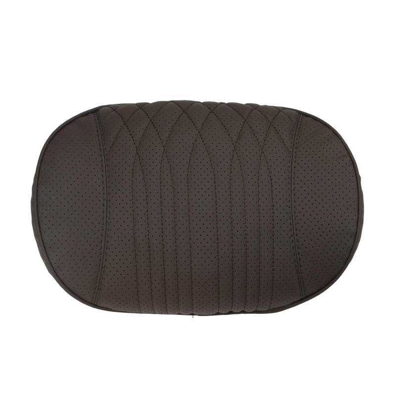 ontto 1 Stück Auto Kopfstütze Kissen Nackenkissen Memory Schaum Kopfstütze Kissen Leder Autositz KopfstützeEinstellbare Nackenkissen Passt für BMW 1er 2er 3er 4er F45 F48 X1 X2 X3 X5 X7 I4 X8-A Braun von ontto