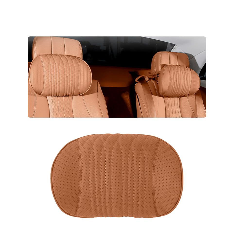 ontto 1 Stück Auto Kopfstütze Kissen Nackenkissen Memory Schaum Kopfstütze Kissen Leder Autositz KopfstützeEinstellbare Nackenkissen Passt für BMW 1er 2er 3er 4er F45 F48 X1 X2 X3 X5 X7 I4 X8-B Braun ontto 1 Stück Auto Kopfstütze Kissen Nackenkissen Memory Schaum Kopfstütze Kissen Leder Autositz KopfstützeEinstellbare Nackenkissen Passt für BMW 1er 2er 3er 4er F45 F48 X1 X2 X3 X5 X7 I4 X8-B Braun von ontto