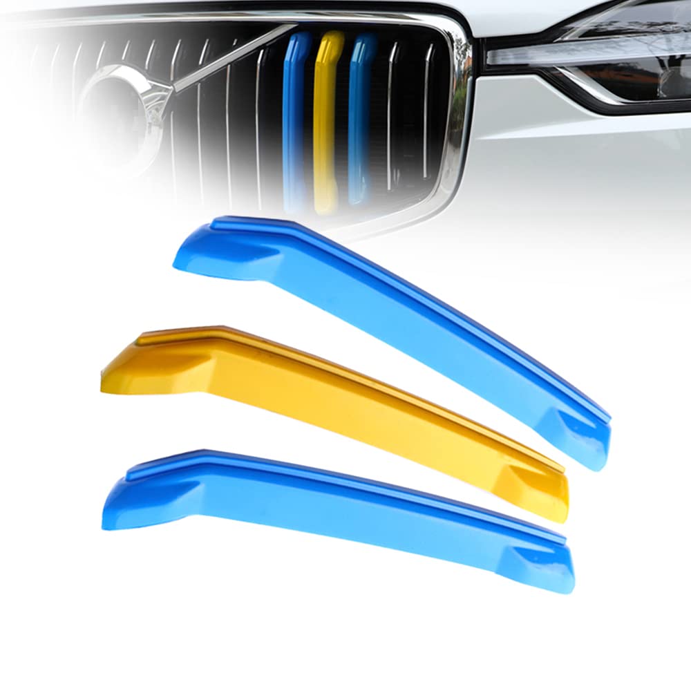 ontto 3 Stück Auto Frontgrill Streifen Kühlergrill Einsätze Zierleiste Passt für Volvo XC60 2018-2021 Kühlergrill Schnalle Streifen Abdeckung Trim Sportstil Grill Streifen Dekoration Zubehör-B ontto 3 Stück Auto Frontgrill Streifen Kühlergrill Einsätze Zierleiste Passt für Volvo XC60 2018-2021 Kühlergrill Schnalle Streifen Abdeckung Trim Sportstil Grill Streifen Dekoration Zubehör-B von ontto