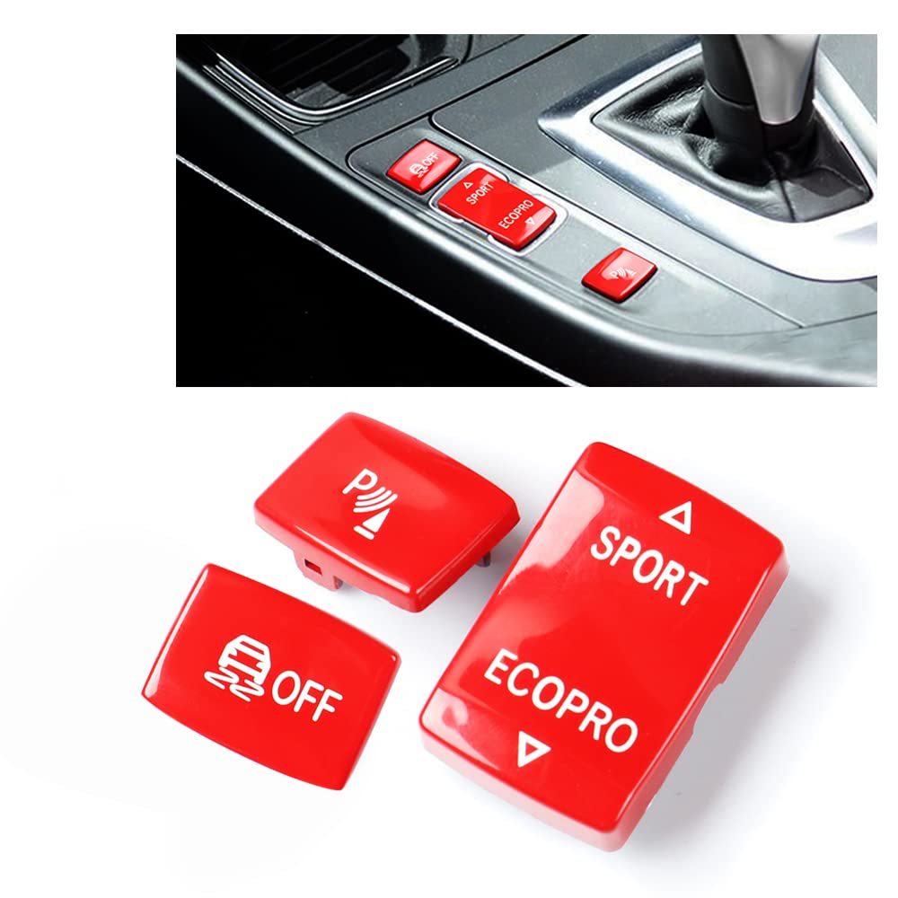 ontto Auto ESP Antischlupfschalter Sportknöpfe Radarsensor Knöpfe ersetzen Abdeckung Passt für BMW 1er 2er 3er 4er F20 F21 F22 F23 F30 F31 F34 F35 F32 F36 2012-2019 Sport Eco Drive Mode Schalter Rot ontto Auto ESP Antischlupfschalter Sportknöpfe Radarsensor Knöpfe ersetzen Abdeckung Passt für BMW 1er 2er 3er 4er F20 F21 F22 F23 F30 F31 F34 F35 F32 F36 2012-2019 Sport Eco Drive Mode Schalter Rot von ontto