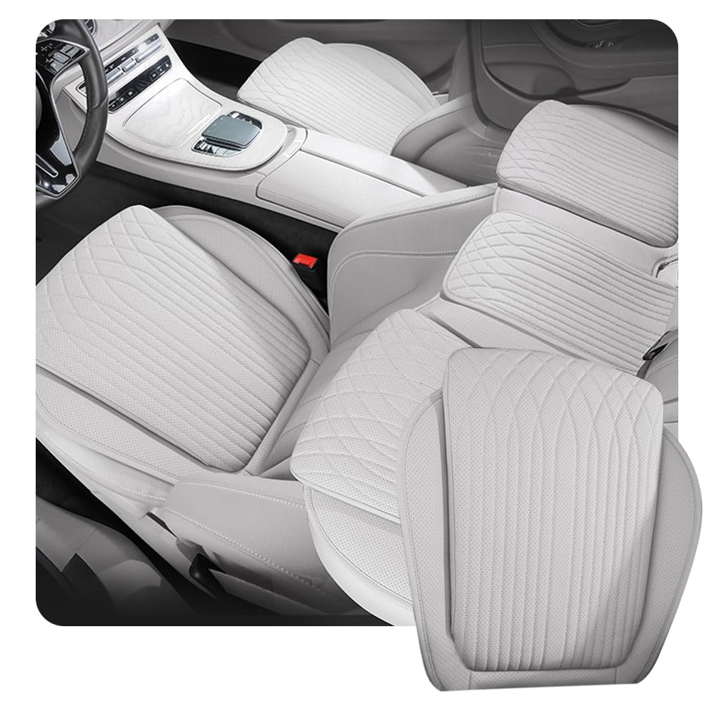 ontto Auto Sitzkissen Sitzauflagen Autositzkissen Vordersitze Memory Schaum Pad Kissen Passt für BMW 1er 2er 3er 4er 7er E90 F30 F40 F10 F20 Z4 Z8 Leder Sitzkissen Auto Abdeckung für Autositz-Weiß ontto Auto Sitzkissen Sitzauflagen Autositzkissen Vordersitze Memory Schaum Pad Kissen Passt für BMW 1er 2er 3er 4er 7er E90 F30 F40 F10 F20 Z4 Z8 Leder Sitzkissen Auto Abdeckung für Autositz-Weiß von ontto