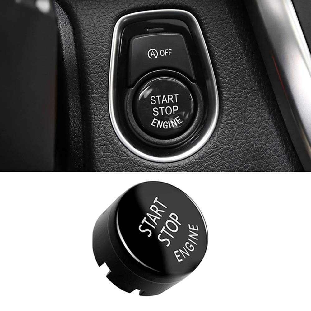 ontto Auto Start Stop Engine Knopf Druckknopf Zündschalter Abdeckung für BM-W 1er 2er 3er 4er 5er 6er 7er X1 X3 X4 X5 X6 Zündknopf Druckschalter Taste Ersetzen Dekorativer Abdeckung Trim-Schwarz ontto Auto Start Stop Engine Knopf Druckknopf Zündschalter Abdeckung für BM-W 1er 2er 3er 4er 5er 6er 7er X1 X3 X4 X5 X6 Zündknopf Druckschalter Taste Ersetzen Dekorativer Abdeckung Trim-Schwarz von ontto