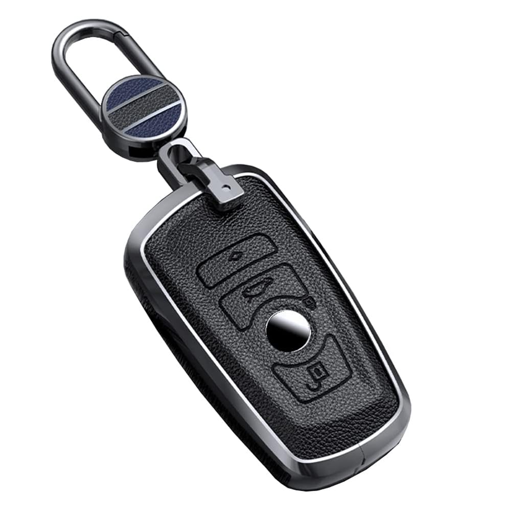 ontto Autoschlüssel Hülle Cover Passt für BMW 1er 2er 3er 4er 5er 6er 7er F10 F12 F20 F25 F30 X3 X4 M3 M4 M5 3GT 5GT Schlüsselanhänger Leder Schlüsselhülle Schlüsselbox Schlüsseletui 4 Taste-B Schwarz ontto Autoschlüssel Hülle Cover Passt für BMW 1er 2er 3er 4er 5er 6er 7er F10 F12 F20 F25 F30 X3 X4 M3 M4 M5 3GT 5GT Schlüsselanhänger Leder Schlüsselhülle Schlüsselbox Schlüsseletui 4 Taste-B Schwarz von ontto