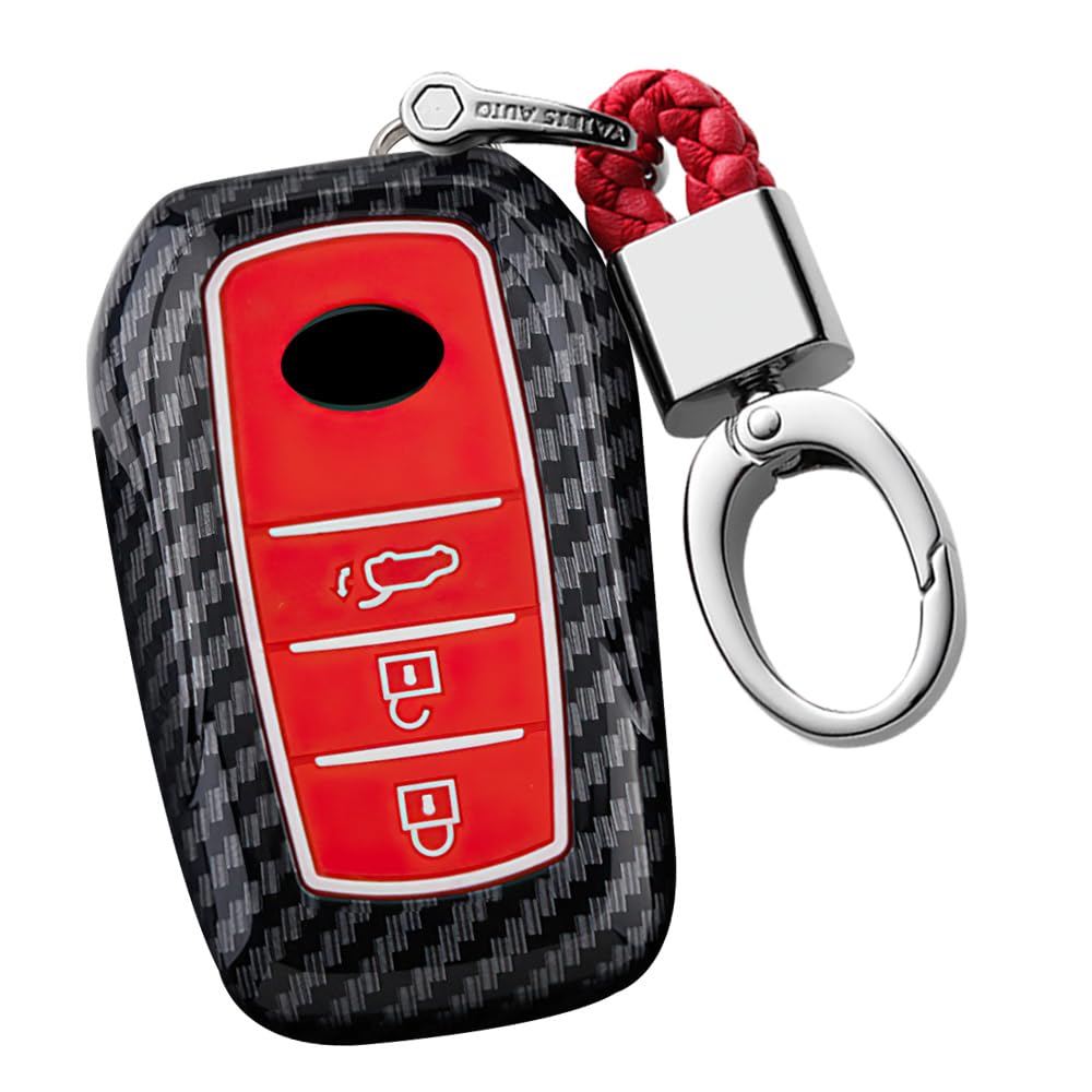 ontto Autoschlüssel Hülle Passt für Toyota Hilux Fortuner Yaris Land Cruiser Camry Coralla Crown RAV4 Highland ABS Schutzhülle Schlüsselhülle Schlüsselanhänger Schlüsseletui Zubehör 3 Tasten-Rot B ontto Autoschlüssel Hülle Passt für Toyota Hilux Fortuner Yaris Land Cruiser Camry Coralla Crown RAV4 Highland ABS Schutzhülle Schlüsselhülle Schlüsselanhänger Schlüsseletui Zubehör 3 Tasten-Rot B von ontto