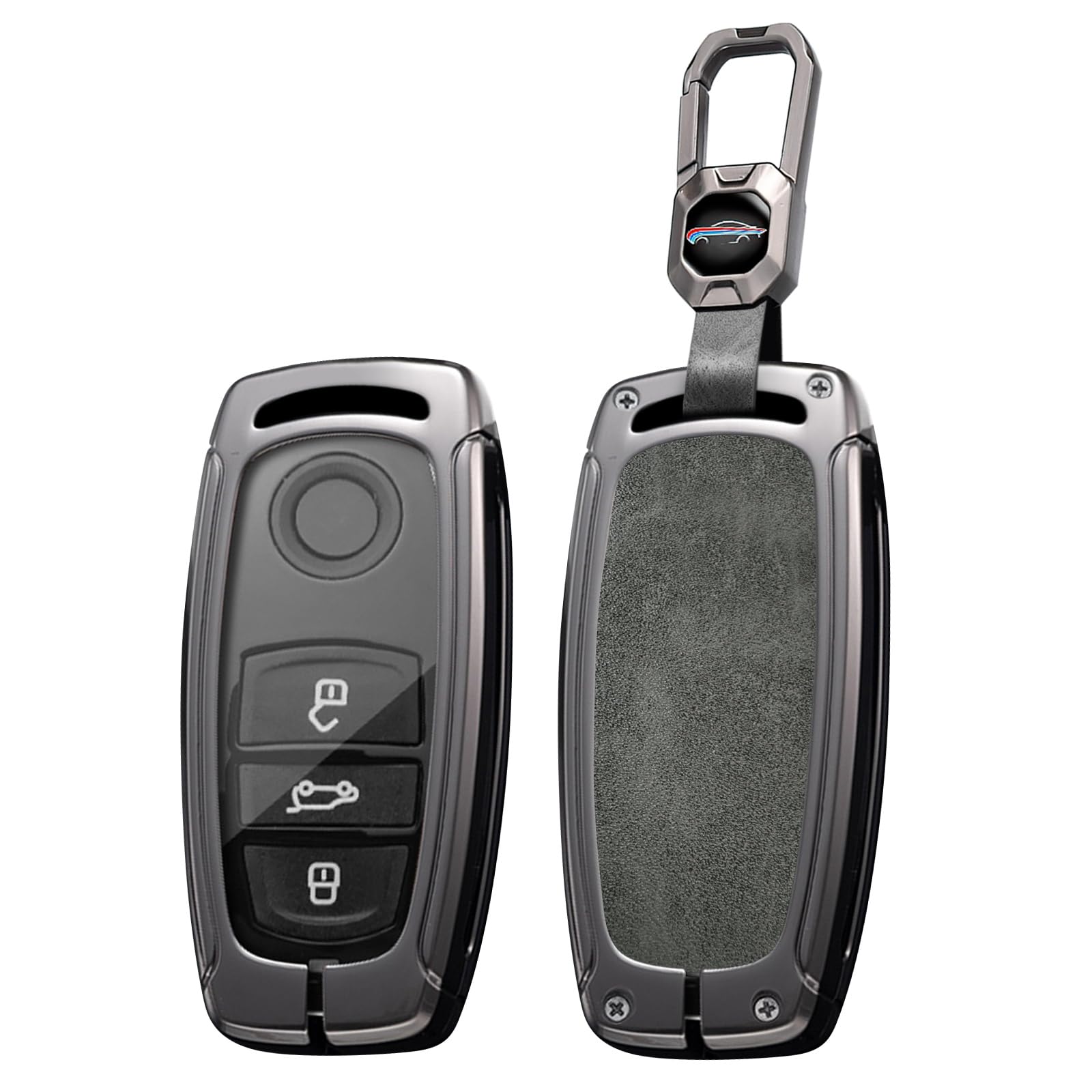 ontto Autoschlüssel Hülle Schlüsselhülle Kompatibel mit VW Touareg 7P 2011 2012 2013 2014 2015 2016 2017 2018 Keyless Go Schlüsselcase Metallisch Schlüsselcover Schlüsselanhänger 3 Tasten-A Grau ontto Autoschlüssel Hülle Schlüsselhülle Kompatibel mit VW Touareg 7P 2011 2012 2013 2014 2015 2016 2017 2018 Keyless Go Schlüsselcase Metallisch Schlüsselcover Schlüsselanhänger 3 Tasten-A Grau von ontto