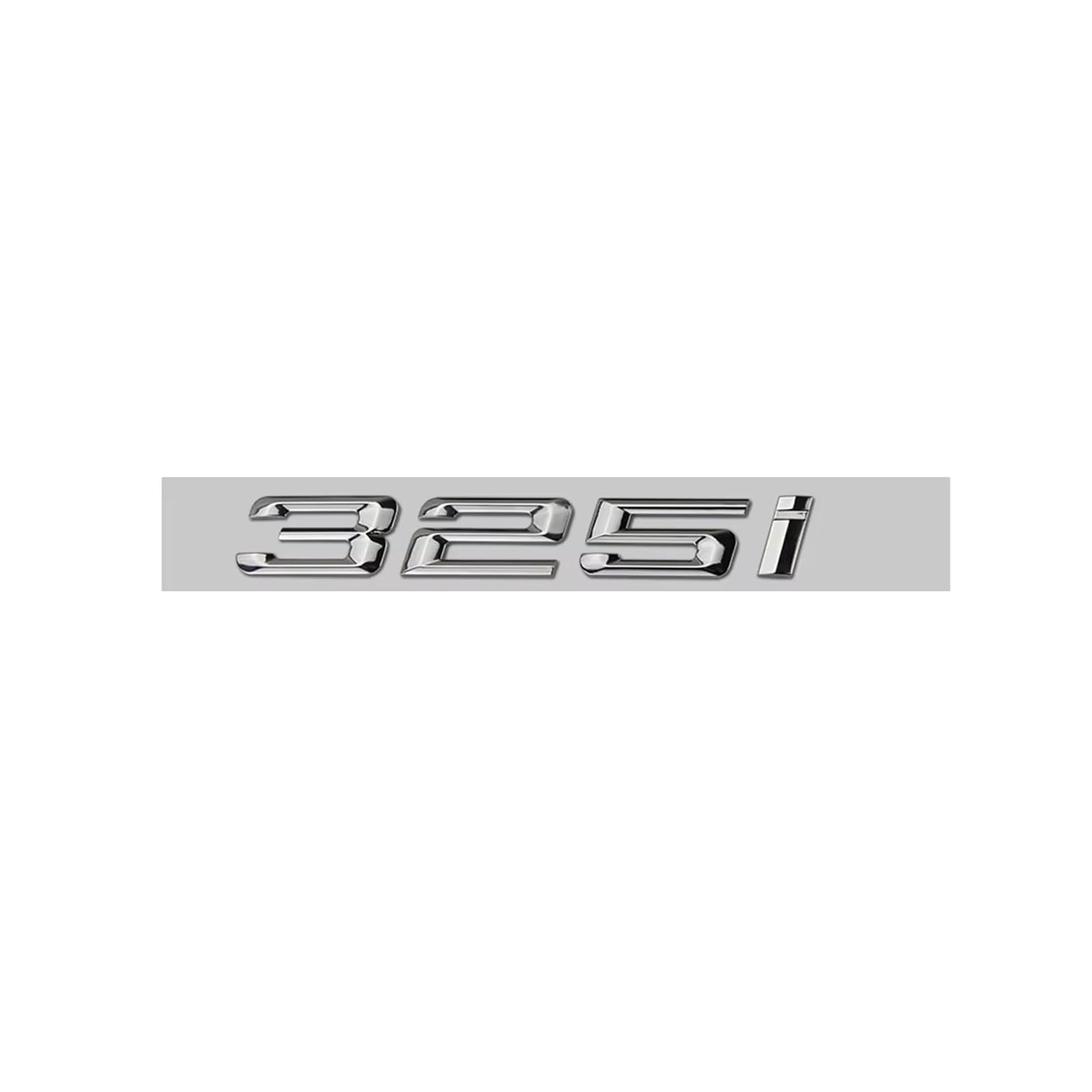 ontto Chrom Silber ABS Auto Nummer Anzahl Buchstaben Wort Kofferraum hinten Emblem Embleme Abzeichen Aufkleber Brief Stamm Deckel für 3er Serie 318i 320i 323i 325i 328d Dekoration Zubehör Aufkleber ontto Chrom Silber ABS Auto Nummer Anzahl Buchstaben Wort Kofferraum hinten Emblem Embleme Abzeichen Aufkleber Brief Stamm Deckel für 3er Serie 318i 320i 323i 325i 328d Dekoration Zubehör Aufkleber von ontto