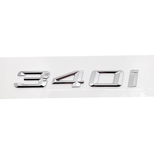ontto Chrom Silber ABS Auto Nummer Anzahl Buchstaben Wort Kofferraum hinten Emblem Embleme Abzeichen Aufkleber Brief Stamm Deckel für 3er Serie 328i 330i 335d 335i 340i Dekoration Zubeh?r Aufkleber ontto Chrom Silber ABS Auto Nummer Anzahl Buchstaben Wort Kofferraum hinten Emblem Embleme Abzeichen Aufkleber Brief Stamm Deckel für 3er Serie 328i 330i 335d 335i 340i Dekoration Zubeh?r Aufkleber von ontto