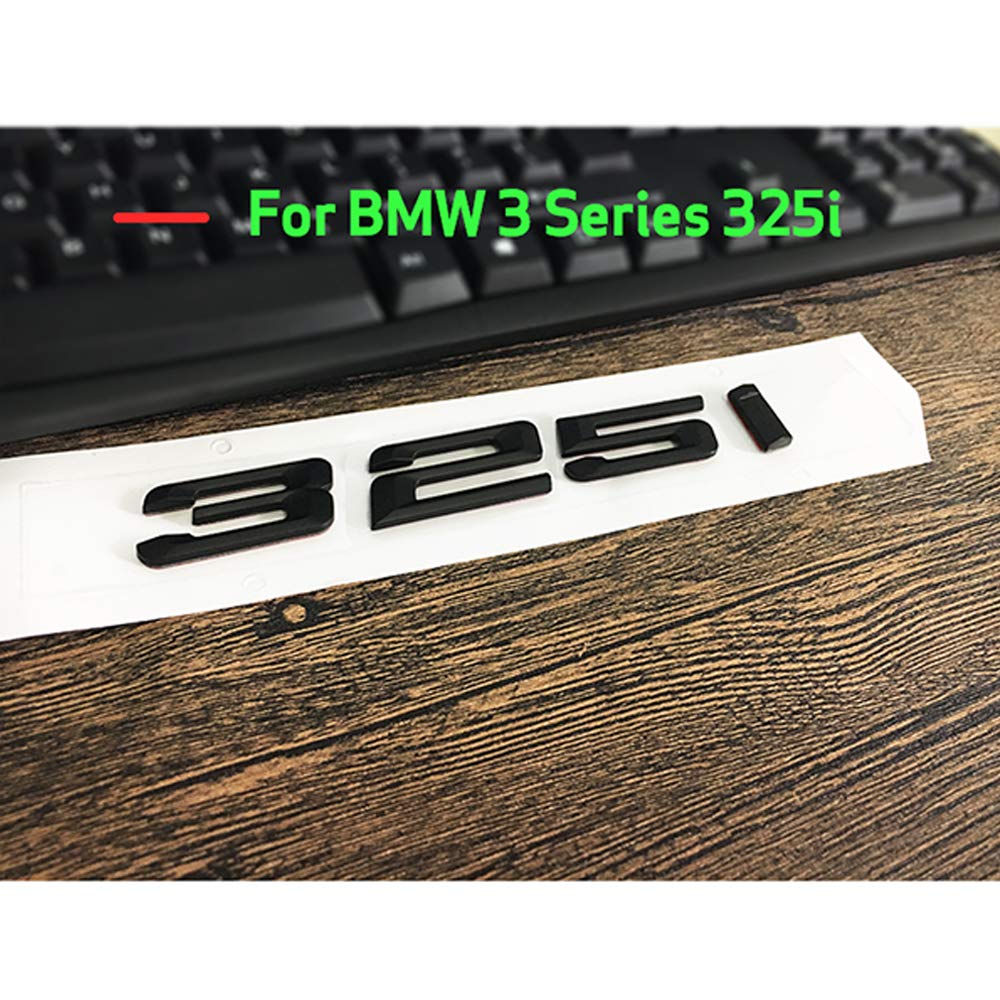 ontto Matt Schwarz ABS Auto Buchstaben Nummer Anzahl Wort Kofferraum hinten Emblem Embleme Abzeichen Aufkleber Brief Stamm Deckel für 3 Serie 325i 328d 328i Dekoration Zubehör Aufkleber ontto Matt Schwarz ABS Auto Buchstaben Nummer Anzahl Wort Kofferraum hinten Emblem Embleme Abzeichen Aufkleber Brief Stamm Deckel für 3 Serie 325i 328d 328i Dekoration Zubehör Aufkleber von ontto