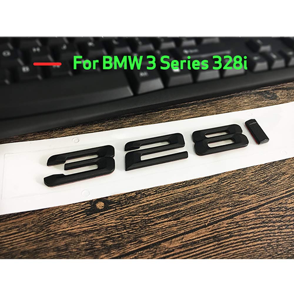 ontto Matt Schwarz ABS Auto Buchstaben Nummer Anzahl Wort Kofferraum hinten Emblem Embleme Abzeichen Aufkleber Brief Stamm Deckel für 3 Serie 325i 328d 328i Dekoration Zubehör Aufkleber ontto Matt Schwarz ABS Auto Buchstaben Nummer Anzahl Wort Kofferraum hinten Emblem Embleme Abzeichen Aufkleber Brief Stamm Deckel für 3 Serie 325i 328d 328i Dekoration Zubehör Aufkleber von ontto
