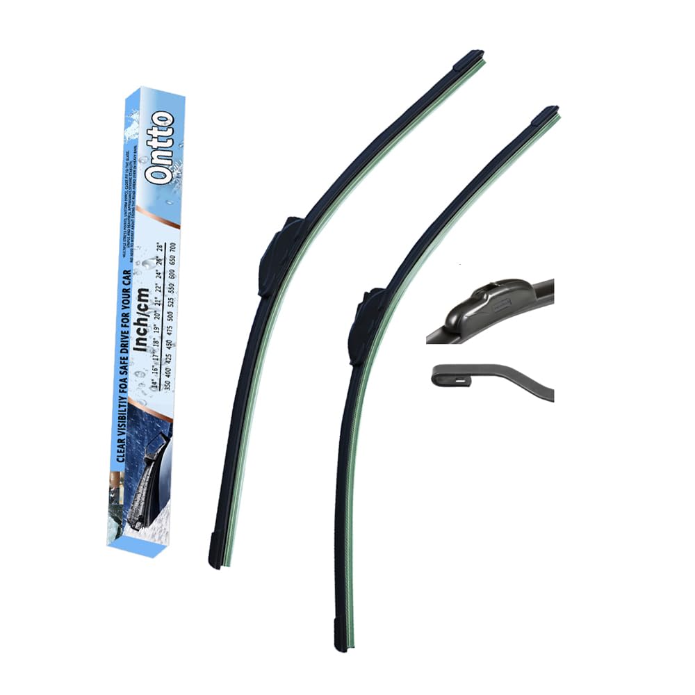 ontto Vorne Scheibenwischer Kompatibel mit Hyundai I10 BA Mk1 2007-2013 22''+16" Wischblätter Scheibenwischerblätter Frontscheibe Wischer Autoscheibenwischer Autoteile 550mm+400mm ontto Vorne Scheibenwischer Kompatibel mit Hyundai I10 BA Mk1 2007-2013 22''+16" Wischblätter Scheibenwischerblätter Frontscheibe Wischer Autoscheibenwischer Autoteile 550mm+400mm von ontto